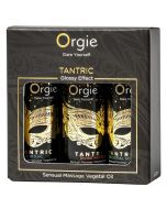 ORGIE - TANTRISCHE MINI-KOLLEKTION: SENSUELLE MASSAGEÖLE 3 X 30 ML