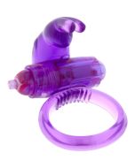 SEVEN CREATIONS - LILA SILIKON-VIBRATORRING