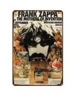 Frank Zappa im Deutschen Museum Blechschild | Tin Sign