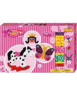 HAMA 8713 - Bügelperlen Maxi - Gigantische Geschenkpackung pink