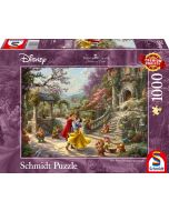 Disney, Schneewittchen - Tanz mit dem Prinzen - 1000 Teile Puzzle (Thomas Kinkade)