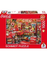 Coca Cola - Nostalgie-Shop - 1000 Teile Puzzle