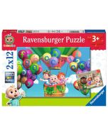 Cocomelon - Lernen und Spielen - Puzzle 2 x 12 Teile