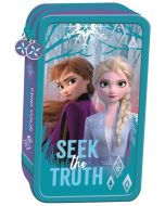 Disney Frozen / Die Eiskönigin - Doppeldeckermäppchen mit Inhalt