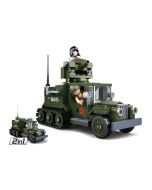 Sluban M38-B0685 - Army WWII - Alliierter Halbkettenfahrzeug 2in1