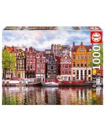 Educa Puzzle 9218458 - Dancing houses - 1000 Teile Puzzle