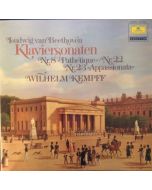 Ludwig van Beethoven (1770-1827) • Klaviersonaten 8, 22, 23 LP • Wilhelm Kempff