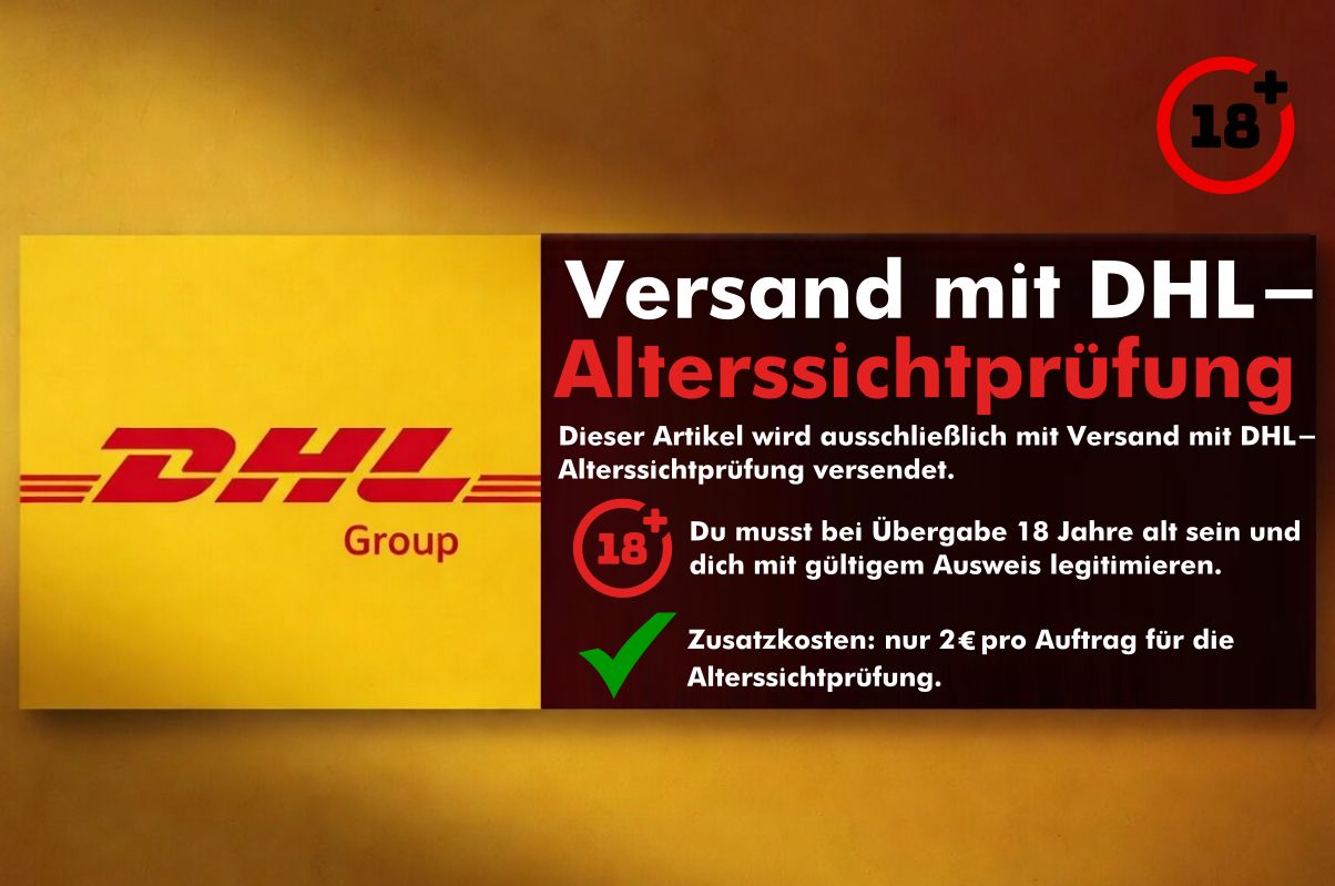 Hinweis Altersverifikation DHL